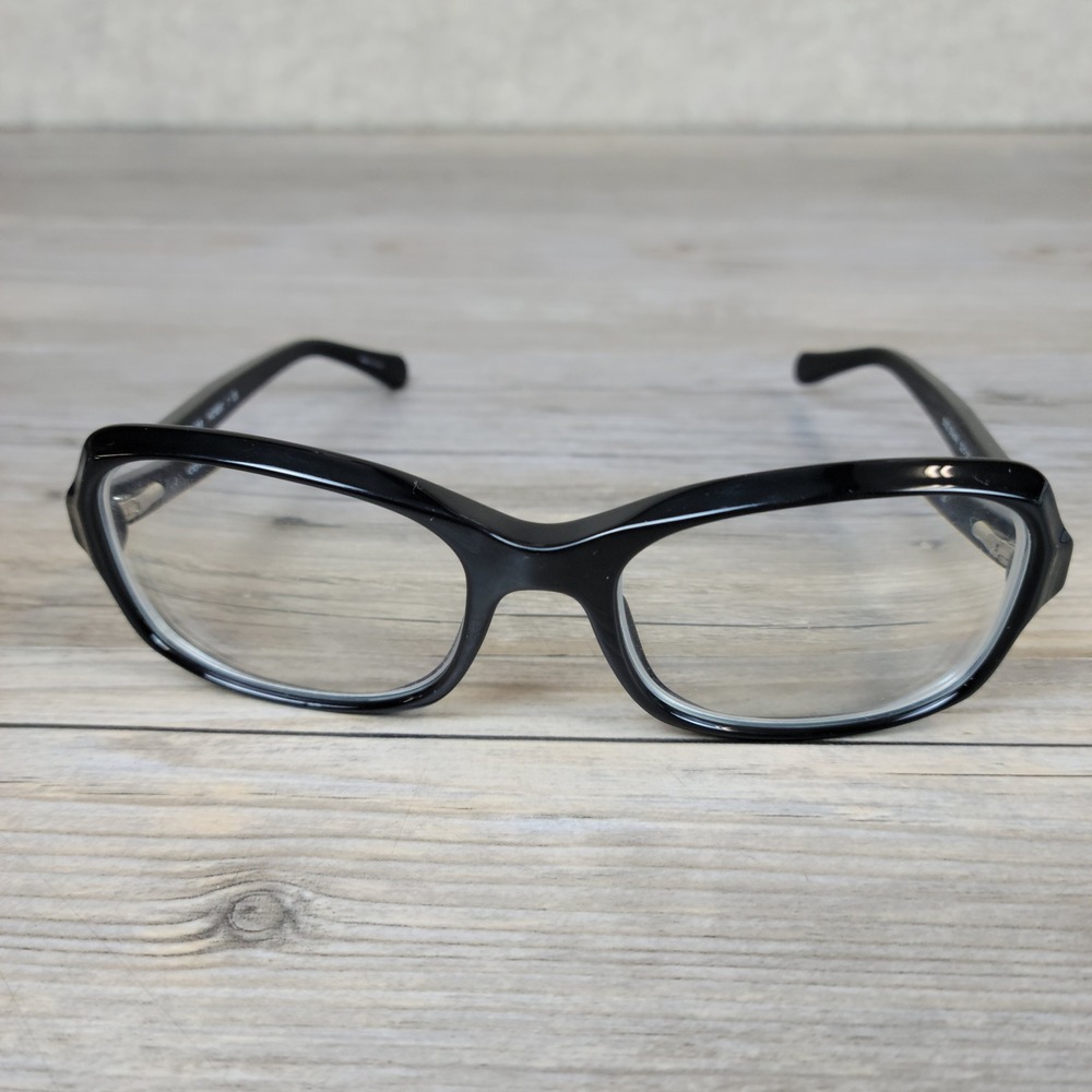 Coach Eyeglass Frames HC 6097 Women 5002 Black Full Rim 52-18-135 - Picture 2 of 13